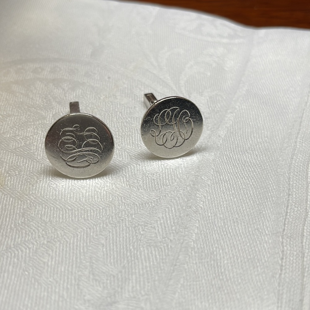 Sterling Silver Cuff Links